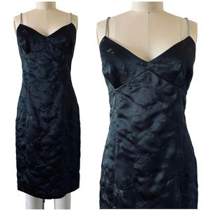 Vintage 90’s Nicole Miller Embroidered Dress